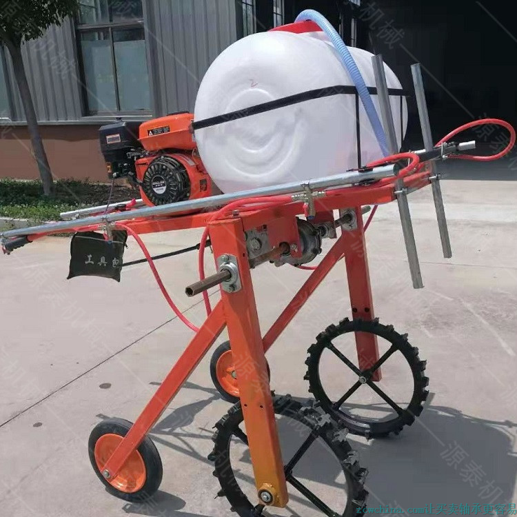 農作物噴霧器 四輪汽油打藥機 手扶式小麥噴藥機
