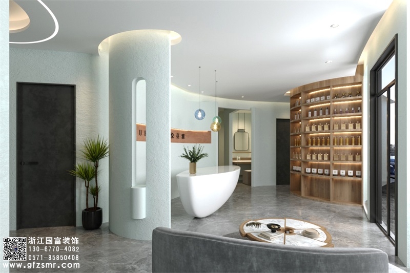 恭祝杭州余杭區(qū)美容院裝修設(shè)計(jì)開工大吉