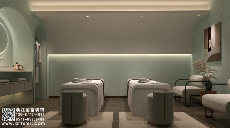 恭祝杭州余杭區(qū)美容院裝修設(shè)計(jì)開工大吉