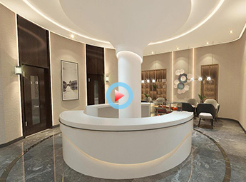 清河蘭亭美容會所裝修設(shè)計全景案例效果圖