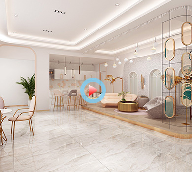 24樓形象設(shè)計(jì)美容院裝修設(shè)計(jì)360全景案例