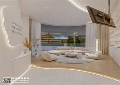 紹興越城區(qū)花璽美容院裝修設(shè)計(jì)案例