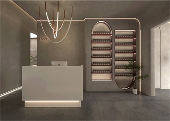 宅寂風美容院設(shè)計效果圖