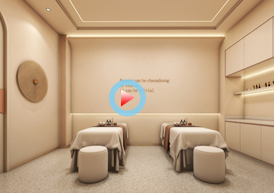 海南美瀾醫(yī)療美容院設(shè)計(jì)全景案例