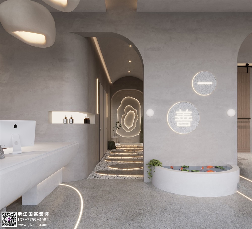 寧波美容院裝修設(shè)計效果圖